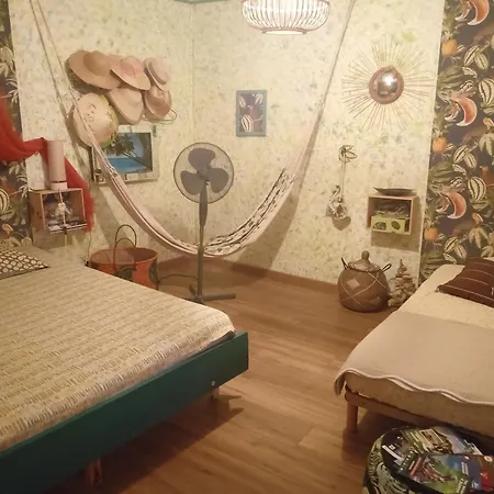 Creole Au Pieds Des Volcans, Cour, Jaccuzi Privatunterkunft Cébazat